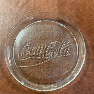 Coca-Cola Glass Plate